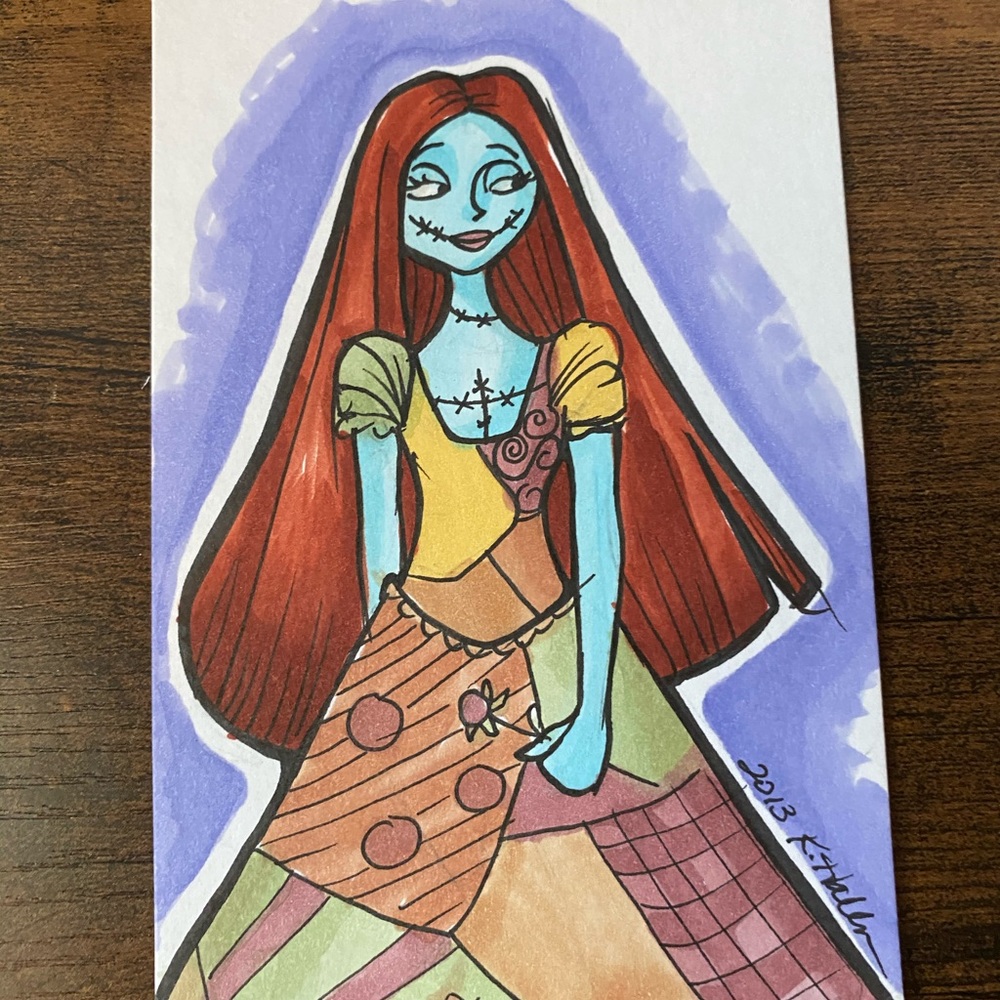Original Sally Artwork Karen Hallion